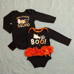 Way to Celebrate Halloween Baby Onesies Size 18M 24M